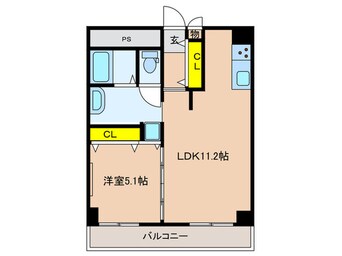 間取図 ドミニアムパレス東洋