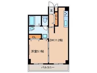 間取図 ドミニアムパレス東洋