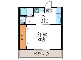 間取図 メゾン・ド・ロ－リエ