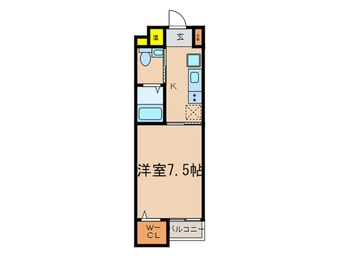 間取図 カルムアビタシオン宇治若森