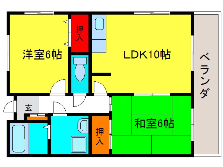 間取図 エスペランサ