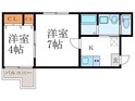nico西京極の間取図