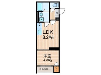 間取図 ciel甲子園