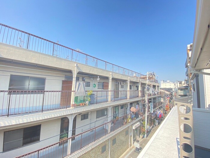 室内からの展望 GROOVE桃谷