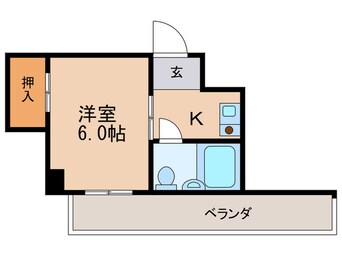 間取図 エレガンス安井Ⅰ