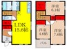 仮)ﾌｼﾞﾊﾟﾚｽ戸建賃貸豊島南2号地 3LDKの間取り