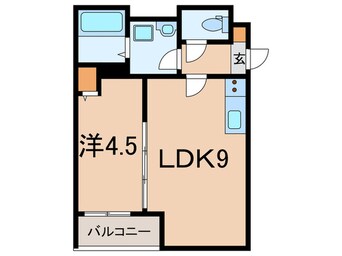 間取図 メゾンショコラW