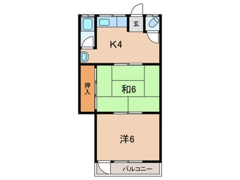 間取図 第２宝来マンション