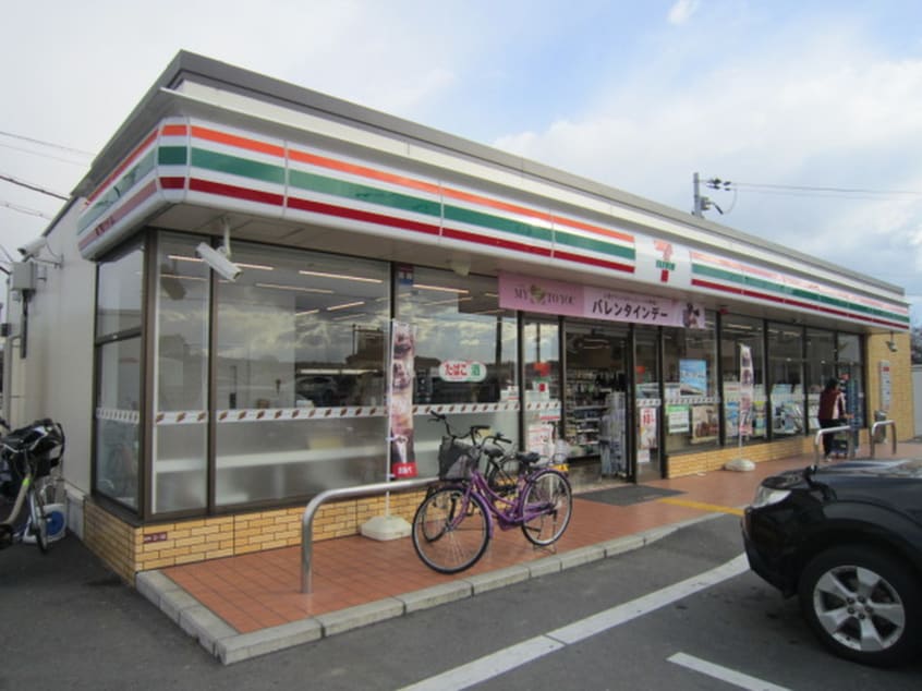 セブンイレブン枚方村野西町店(コンビニ)まで516m プルミエ－ル大西