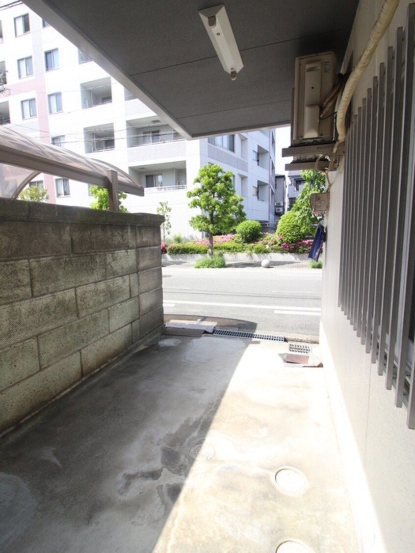 室内からの展望 村林マンション