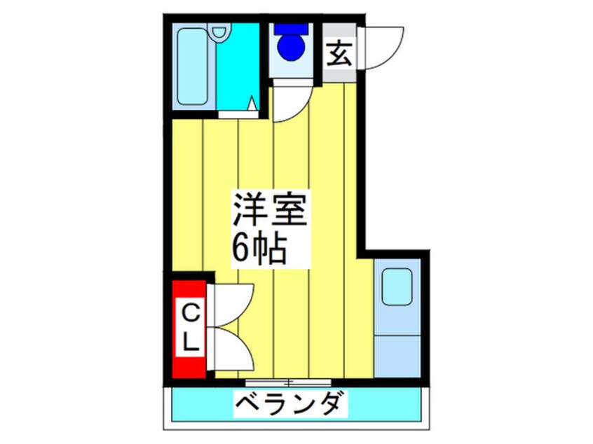 間取図 スカイビル