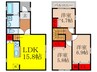 仮）ﾌｼﾞﾊﾟﾚｽ戸建賃貸豊島南7号地 3LDKの間取り