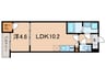 仮）ジーメゾン大久保フェリシェ 1LDKの間取り