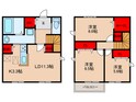 ユアメゾン下加茂Bの間取図