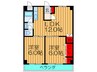 村野マンション 2LDKの間取り