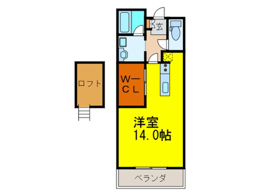 間取図 カサ・デ・ビオラ