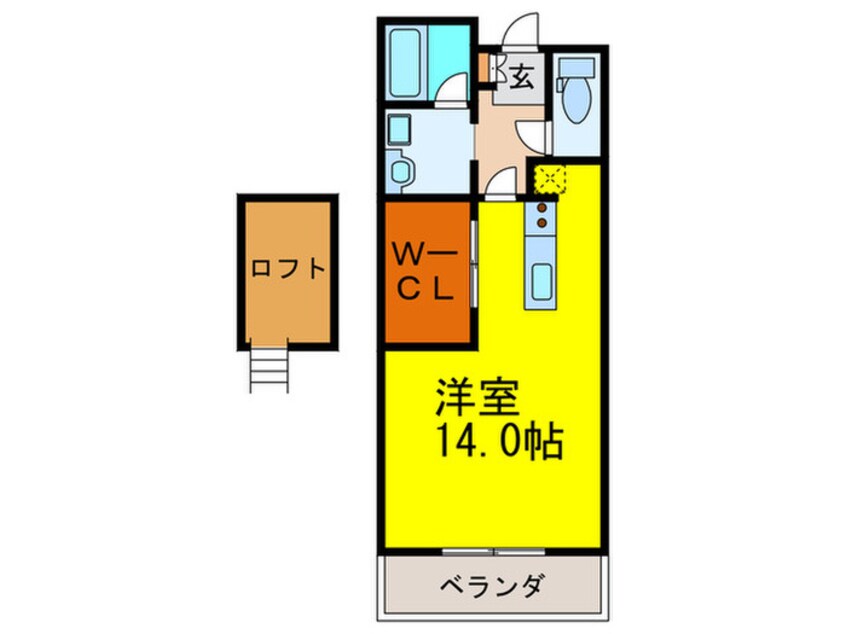 間取図 カサ・デ・ビオラ