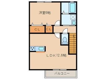 間取図 フラッツ　レディアンスA棟