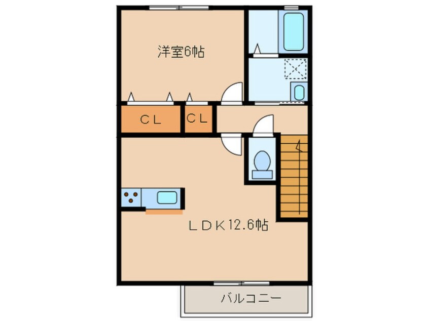 間取図 フラッツ　レディアンスA棟