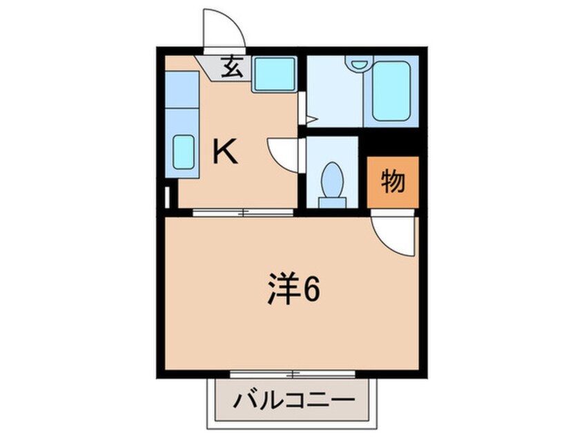 間取図 山路ハイツⅡ