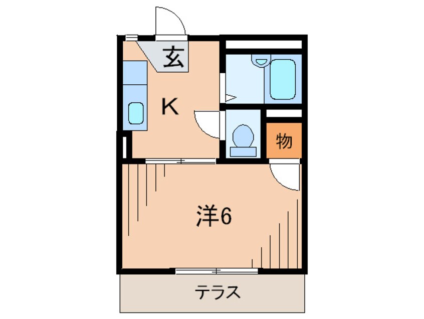 間取図 山路ハイツⅡ