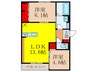仮)vie leclat 2LDKの間取り