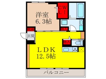 間取図 仮)vie leclat