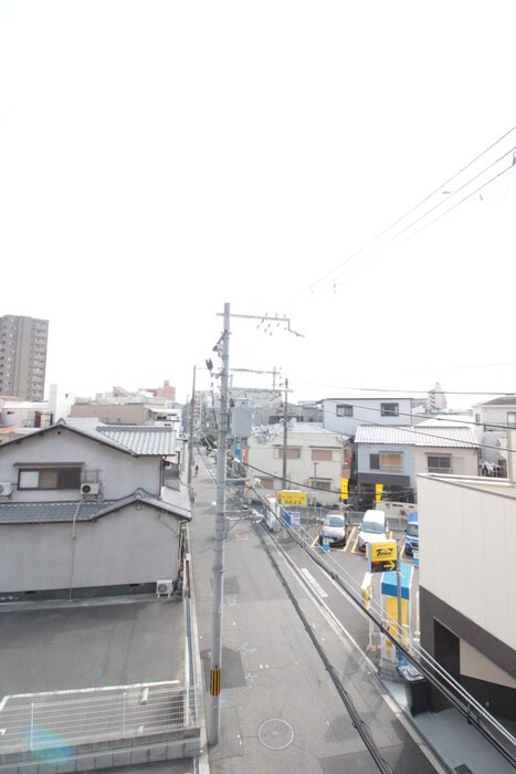 室内からの展望 フロンティア