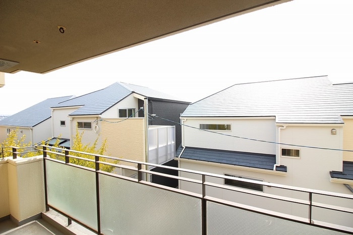 室内からの展望 ヒルズコート刀根山