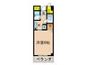 ＮＡＳＡ望月 1Kの間取り