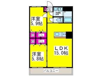 間取図 上瓦屋ファーストマンション