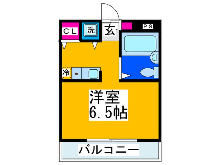 間取図 フェリス自由丘