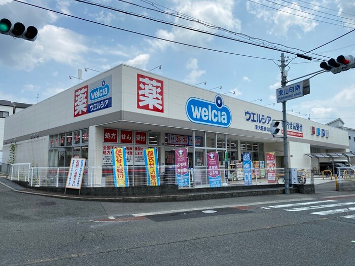 ウェルシア(ドラッグストア)まで1500m 中石切町5丁目11－31貸家