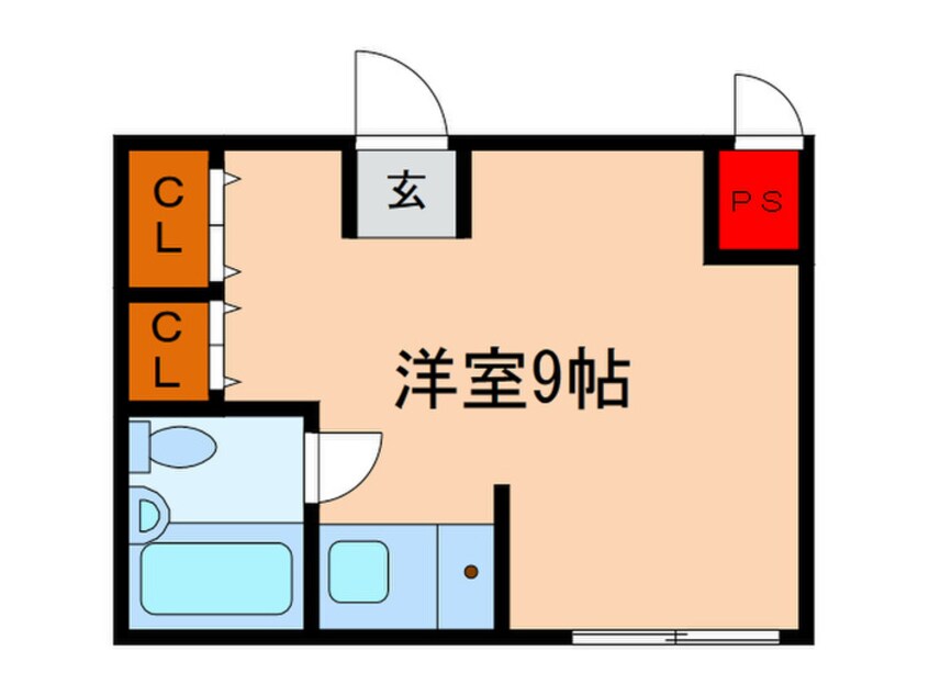 間取図 ビューパレス吉田