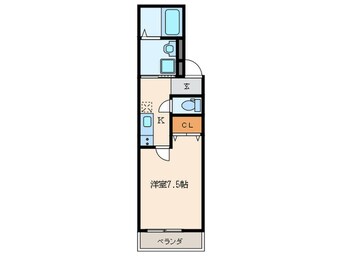 間取図 ﾌｼﾞﾊﾟﾚｽ阪急園田駅東Ⅱ番館