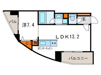 間取図 ﾜｲｽﾞｺ-ﾎﾟﾚ-ｼｮﾝﾋﾞﾙﾃﾞｨﾝｸﾞ