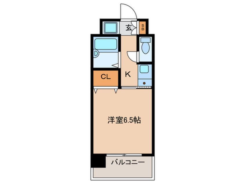 間取図 サンキャドマス扇町