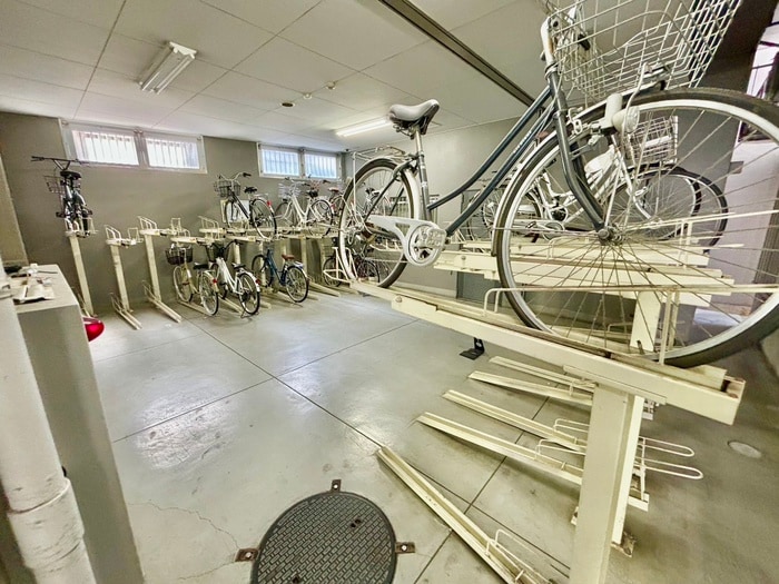 駐輪場 サンキャドマス扇町