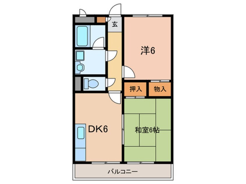 間取図 ハイツ井上