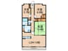 ﾌｪﾙﾃｨﾌﾟﾗｻﾞ垂水・丘の街（509） 3LDKの間取り