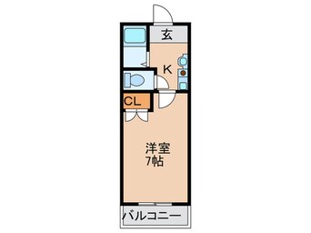 間取図 バルコ－ブ光生