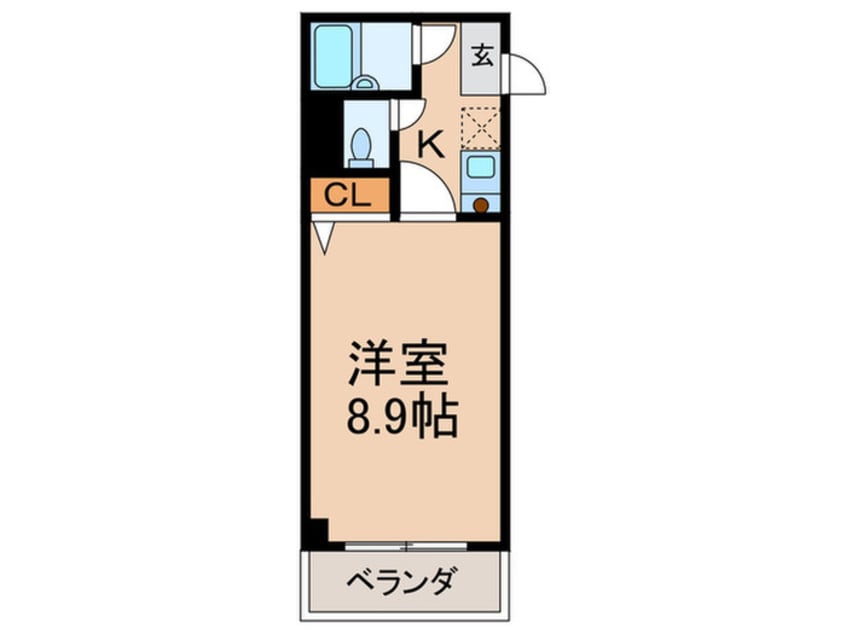 間取図 ベルメゾンＫ