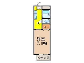 間取図 ＰＡＬ－Ｊ