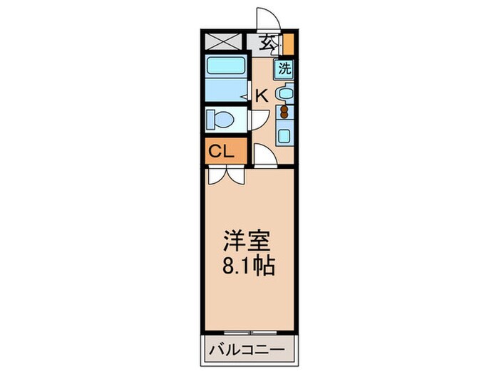 間取り図 エバ－ハイツ春日