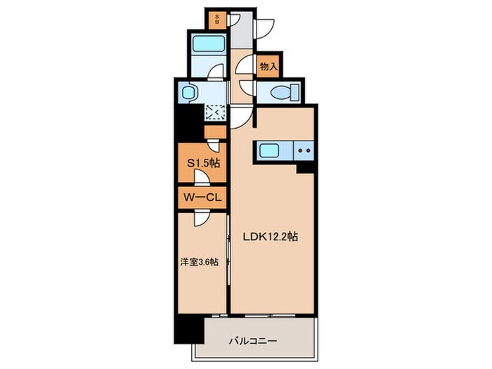 間取り図 ＲＪＲプレシア南堀江