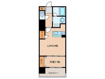 間取図 ＲＪＲプレシア南堀江