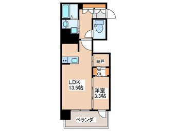 間取図 ＲＪＲプレシア南堀江