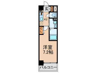 間取図 ミュプレ北浜