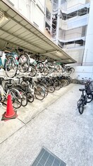 駐輪場 ミュプレ北浜