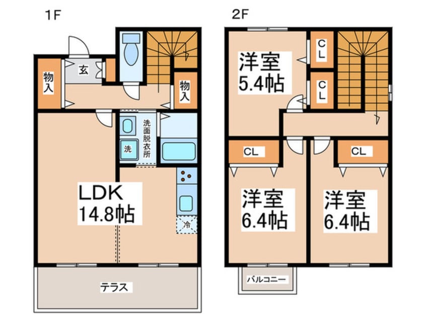 間取図 サン・サン・ハイム